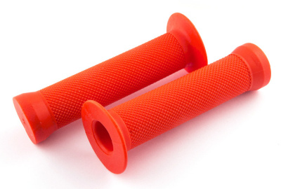 Грипсы Clark's С83 BMX с фланцами (красный 135 мм)