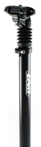 Подседельный штырь Author UNO K262 с эластомерным амортизатором (черный 350 мм сдвиг замка 20 мм 26.4 мм)