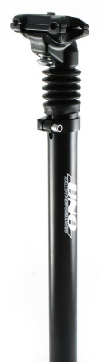 Подседельный штырь Author UNO K262 с эластомерным амортизатором (черный 350 мм сдвиг замка 20 мм 26.4 мм)