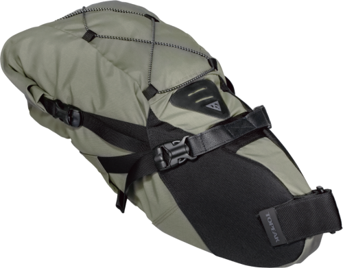 Туристическая подседельная сумка TOPEAK BackLoader 15.0 L TBP-BL3B (черный / зеленый)
