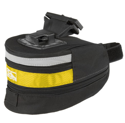 Велосумка подседельная ACME M-Wave Reflex большая (черный / желтый)