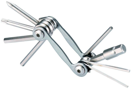 Набор инструментов складной Bike Hand YC-286N (серебристый)