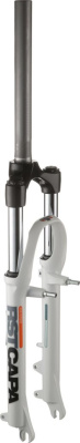 Амортизационная вилка RST Capa T 20&quot; (белый 50 мм шток 1 1/8&quot; (28.6 мм) для ободных и дисковых тормозов)