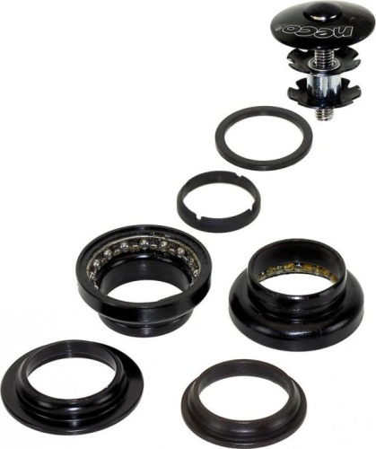 Рулевая колонка Neco Ahead 1 1/8&quot; (черный посадочный 30 мм / внешний 34 мм)