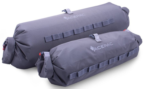 Баул водонепроницаемый на руль Acepac Bar Drybag 16 литров (серый)