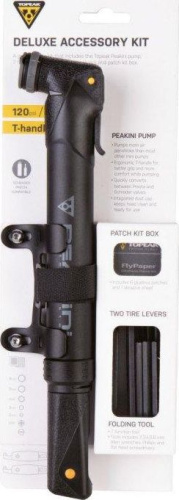 Набор аксессуаров Topeak Deluxe Accessory Kit TC2402-GL (черный / серебристый / желтый)