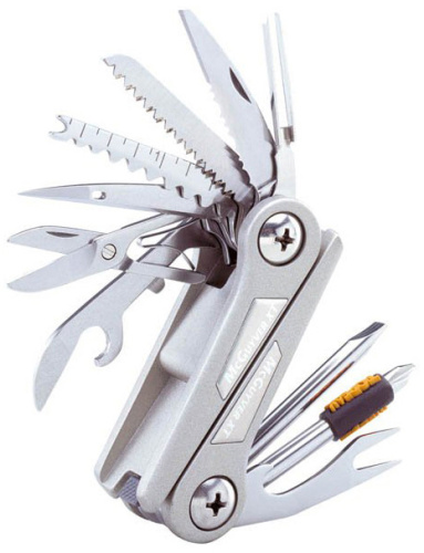 Набор инструментов складной Topeak McGuyver XT TT2338 (серебристый)