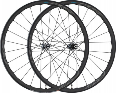 Комплект колес 28&quot; для шоссе Shimano WH-RS770 Center Lock сквозные оси (черный передний и задний (пара))