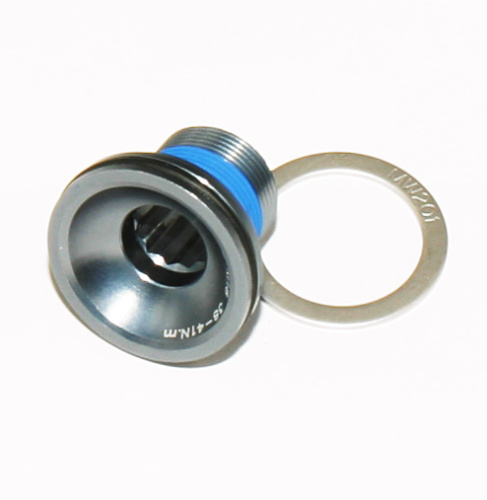 Болт системы FSA Energy Modular Direct Mount BB386EVO ML032 для левого шатуна (серый)