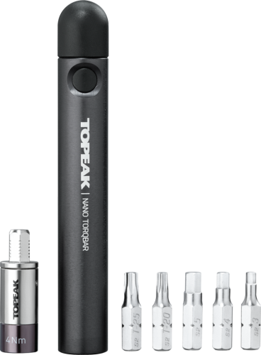 Компактный динамометрический ключ Topeak Nano Torqbar 4 Нм TT2564 (черный)