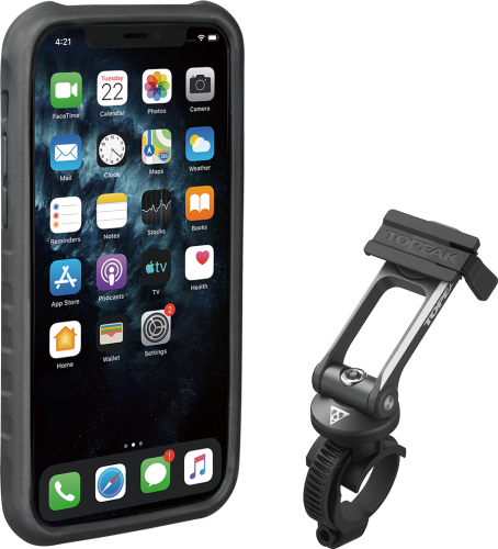 Чехол и кронштейн для мобильного телефона Topeak RideCase для iPhone 11 Pro TT9863BG (черный)