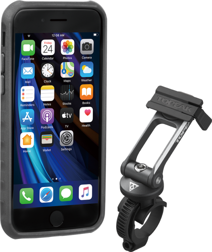 Чехол и кронштейн для мобильного телефона Topeak RideCase для iPhone 7 / 8 / SE (2nd) TT9866BG (черный)