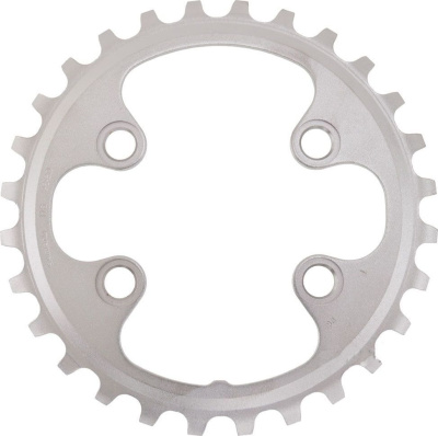 Звезда системы Shimano XT FC-M8000-2 11 скоростей (серебристый 28 BCD 64 мм)