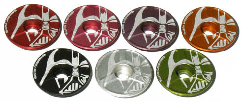 Крышка якоря рулевой колонки (топкэп) Neutrino Darth Vader (голубой)