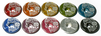 Крышка якоря рулевой колонки (топкэп) Neutrino Santa Muerte (розовый)