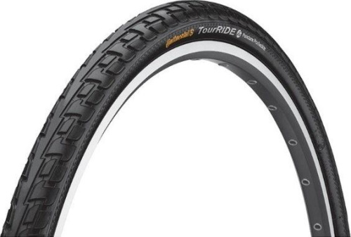 Велопокрышка Continental RideTour 24&quot; (черный 24x1.75&quot; (47-507) стальной)
