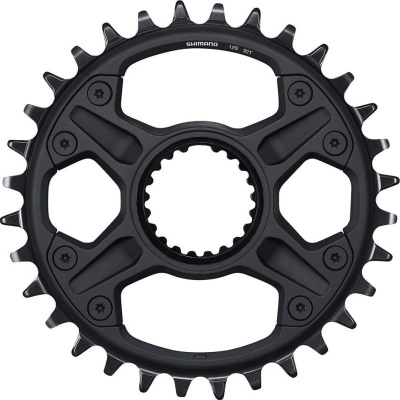 Звезда системы Shimano Deore FC-M6100-1 12 скоростей (32 BCD 96 мм (тип Shimano MTB))