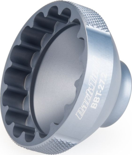 Съемник каретки Park Tool BBT-27.2 для FSA MegaEvo (49 мм, 16 шлицев) (серебристый)