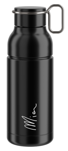 Велосипедная фляга Elite MIA нержавеющая сталь (черный 600 мл)