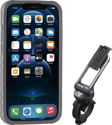 Чехол и кронштейн для мобильного телефона Topeak RideCase для iPhone 12 Pro Max TT9869BG (черный)