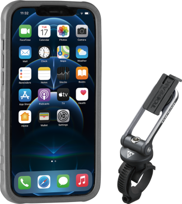 Чехол и кронштейн для мобильного телефона Topeak RideCase для iPhone 12 Pro Max TT9869BG (черный)