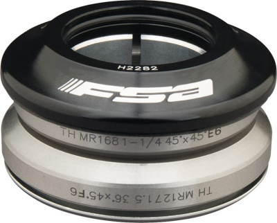 Рулевая колонка FSA NO.62 1-1/4&quot;-1.5&quot; интегрированная (черный 6 мм посадочный 46.8 и 51.9 мм / внешний 52.2 и 56 мм)