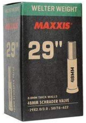 Камера Maxxis Welter Weight 29&quot; (облегченная (толщина стенки 0,80 мм) 29x2.0-3.0&quot; ниппель 48 мм (авто))