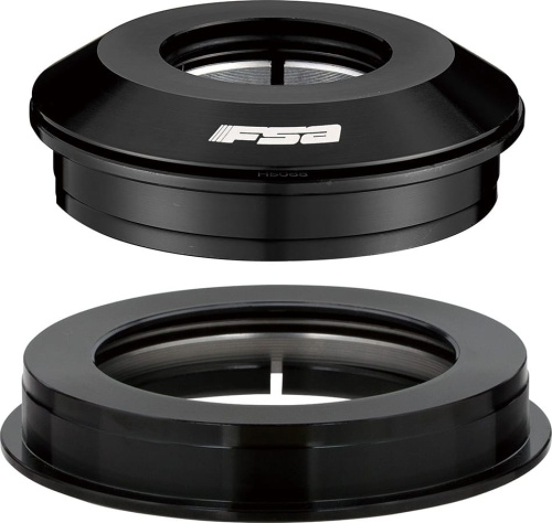 Рулевая колонка FSA NO.55R/44  рама ZS56-ZS66, вилка 1-1/8&quot;-1.8” полуинтегрированная (черный 6 мм посадочный 56.05 и 66.05 мм / внешний 62 и 72 мм / шток 28.6 и 45.8 мм)