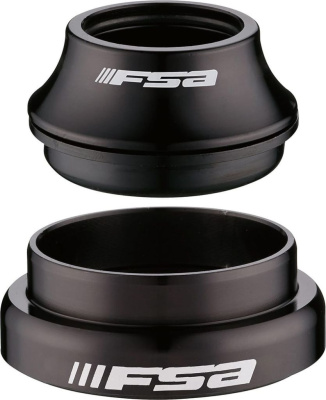 Рулевая колонка FSA 1/DX Pro One-Point Five для вилок 1 1/8&quot;-1.5&quot; (черный посадочный 49.57 мм / внешний 55 мм)