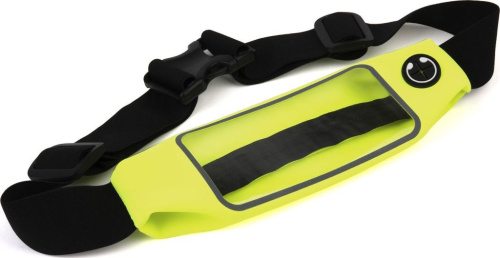 Велосумка поясная Author Mobicell для мобильного телефона (черный / зеленый)