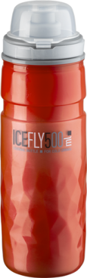 Велосипедная термофляга Elite Fly Ice с крышкой (красный 500 мл)
