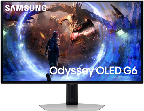 Монитор Samsung 27” OLED G6 G60SD QHD, 360 Гц серебристый