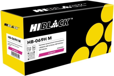 Картридж Hi-Black HB-069H-M Canon i-Sensys LBP-673Cdw/MF752Cdw/MF754Cdw, M, 5,5K