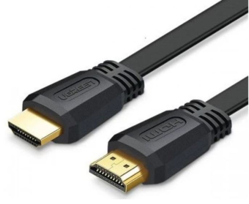 Кабель UGREEN ED015 50821_ плоский, HDMI Flat Cable. длина 5м. цвет: черный