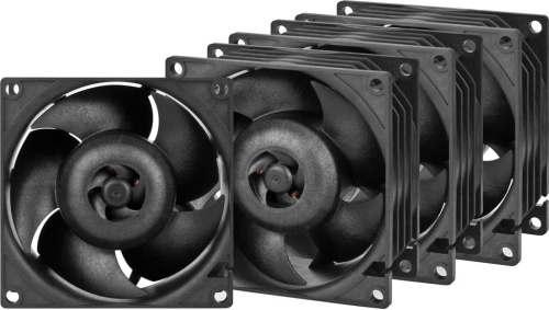 Вентилятор для корпуса ARCTIC S8038-10K ACFAN00291A 80x80x25mm, 500-10000rpm, 173.30m3/h 4-pin PWM (4 Pack)