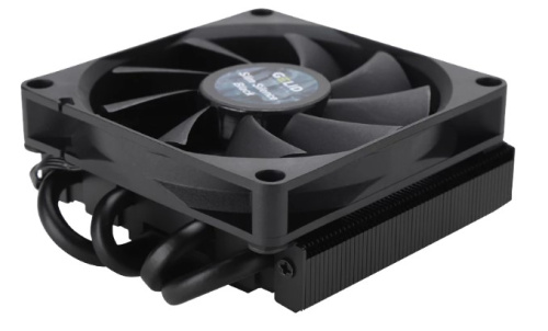 Кулер GELID Slim Silence Black LGA115x/1200/1700/1851/AM4/AM5 (90mm, 2800rpm, 41.18CFM, 27dBa, 4-pin PWM, TDP 130W)