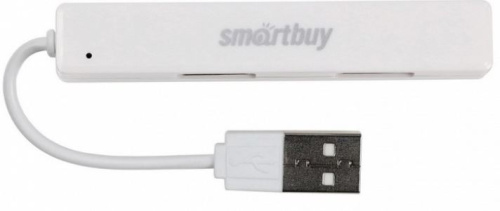 Разветвитель SmartBuy SBHA-408-W 4 порта, белый (1/5)