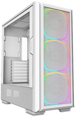 Корпус eATX Montech SKY TWO GX WHITE без БП, боковая панель из закленного стекла, 2*USB 3.2, USB Type-C, audio