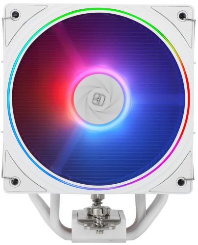 Кулер Thermalright Assassin Spirit 120 EVO White AS120-EVO-WH LGA115x/1200/1700/1851/AM4/AM5 (120mm, 2000rpm, 68.9CFM, 28.2dBA, 4-pin PWM, ARGB)