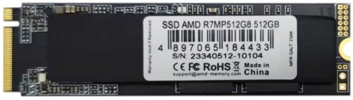 Накопитель SSD M.2 2280 AMD R7MP512G8 512Gb M.2 PCIE 4.0 2280 3D NAND Retail