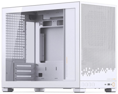 Корпус mATX JONSBO D32 STD White без БП, боковая панель из закаленного стекла, 2*USB 3.2, USB Type-C