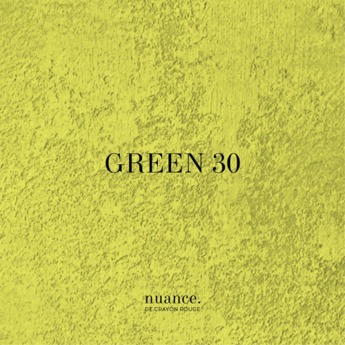 Пастель сухая ручного изготовления nuance., GREEN 30 (PG7, PY1, PW6)