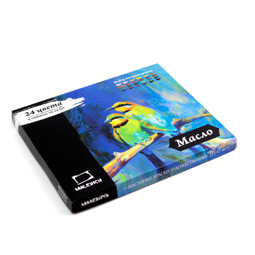 Набор масла "Малевичъ" 24 цв*12 мл