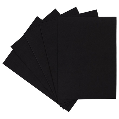 Картон черный "Love2art" 20х30 см, 1 мм, 675 г