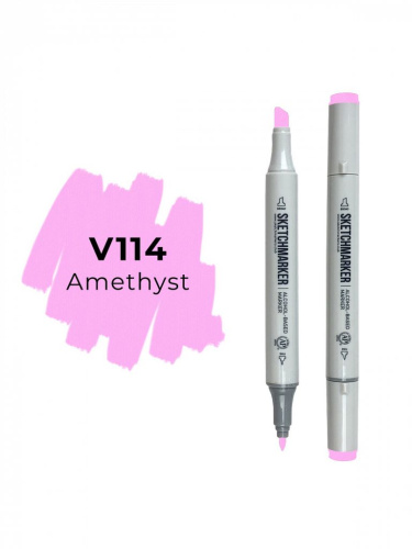 Маркер двухсторонний на спиртовой основе Sketchmarker Цвет Аметист