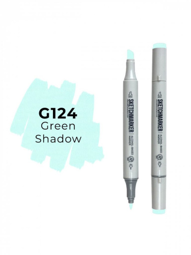 Маркер двухсторонний на спиртовой основе Sketchmarker Цвет Зеленый полумрак