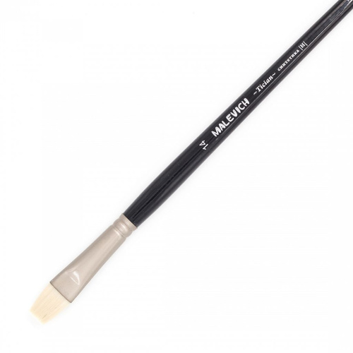 Кисть синтетика №14 плоская Малевичъ "Тициан"