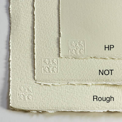 Бумага для акварели Saunders Waterford Rough крупное зерно 56х76 см 300 г белый