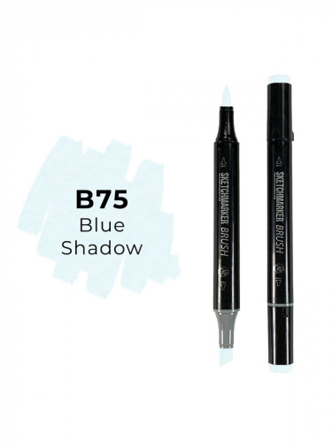 Маркер двухсторонний на спиртовой основе Sketchmarker Brush Цвет Синяя тень