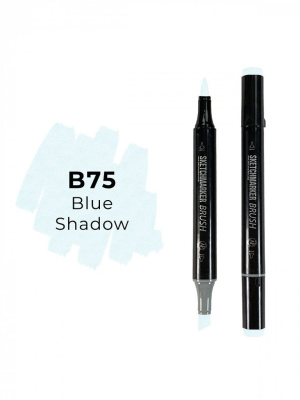 Маркер двухсторонний на спиртовой основе Sketchmarker Brush Цвет Синяя тень